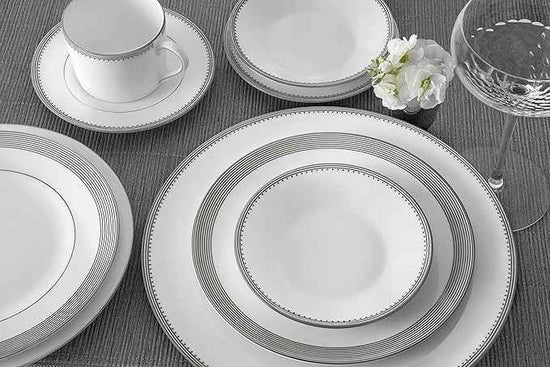 Wedgwood Vera Wang Grosgrain 5-Piece Place Setting, Service for 1