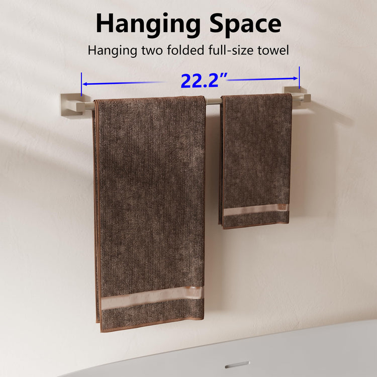 Towel Bar Towel Racks for Bathroom Wall Mounted