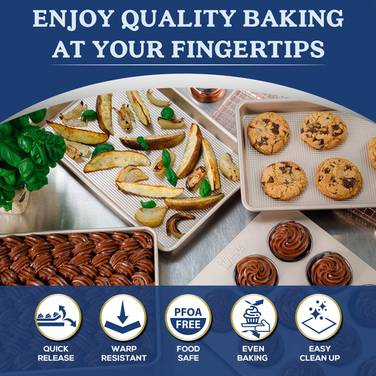9x13 Inch Cake Baking And Brownie Pan