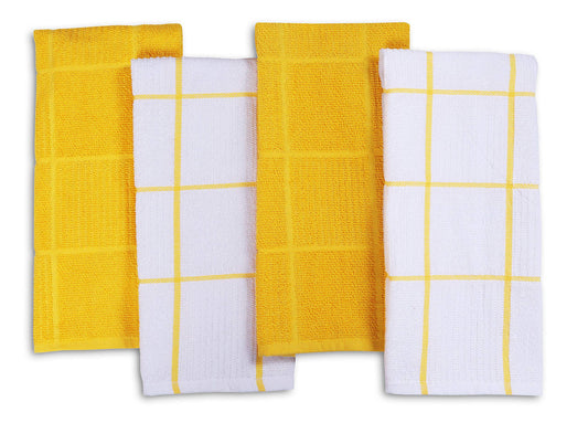 Kitchen Towels Pack of 4 (4 Count)