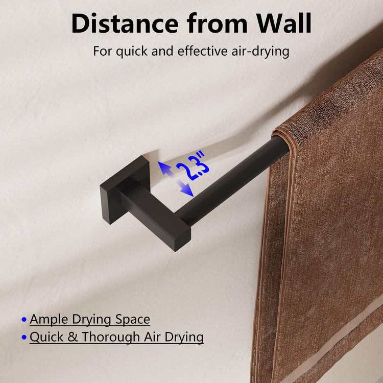 Towel Bar Towel Racks for Bathroom Wall Mounted