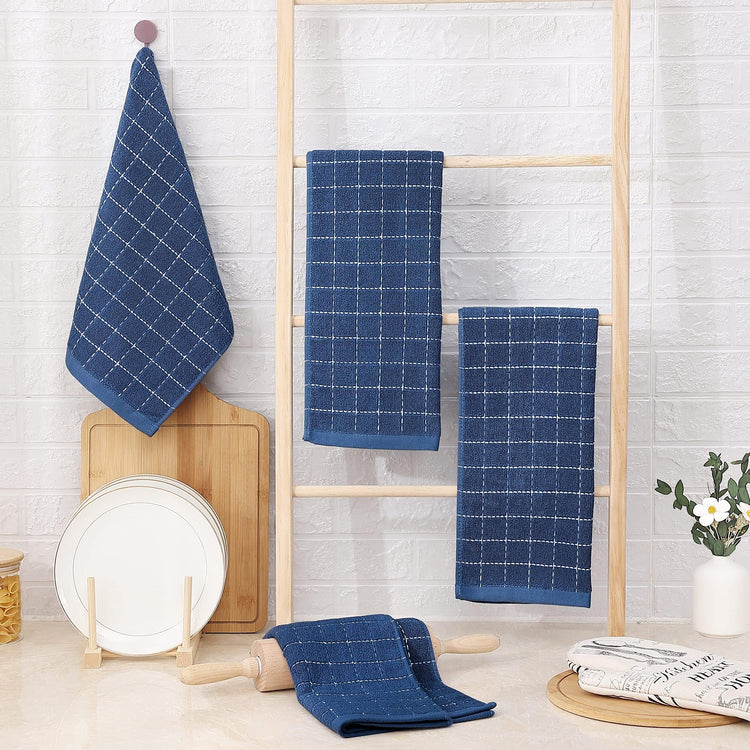 100% Cotton Terry Kitchen Towels (6 Count)