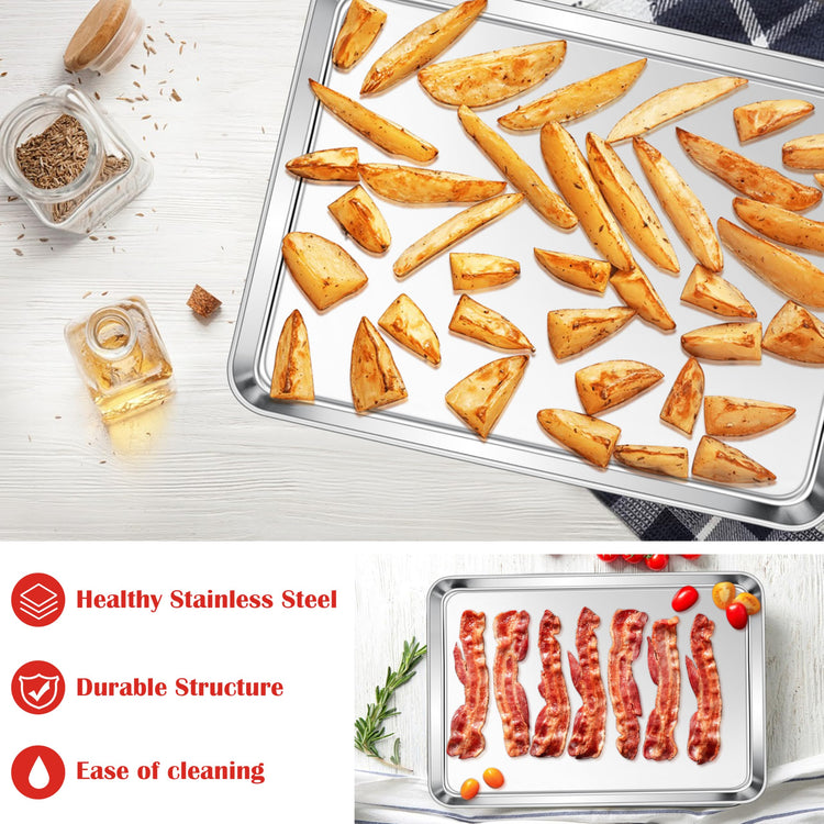 Stainless Steel Baking Sheet (4 Count)