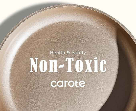 CAROTE Pots and Pans Set Non stick, 18pcs NonStick Kitchen Set Induction Cookware Non-toxic Cooking Set, Dishwasher/Oven Safe,Cookware Set,Green