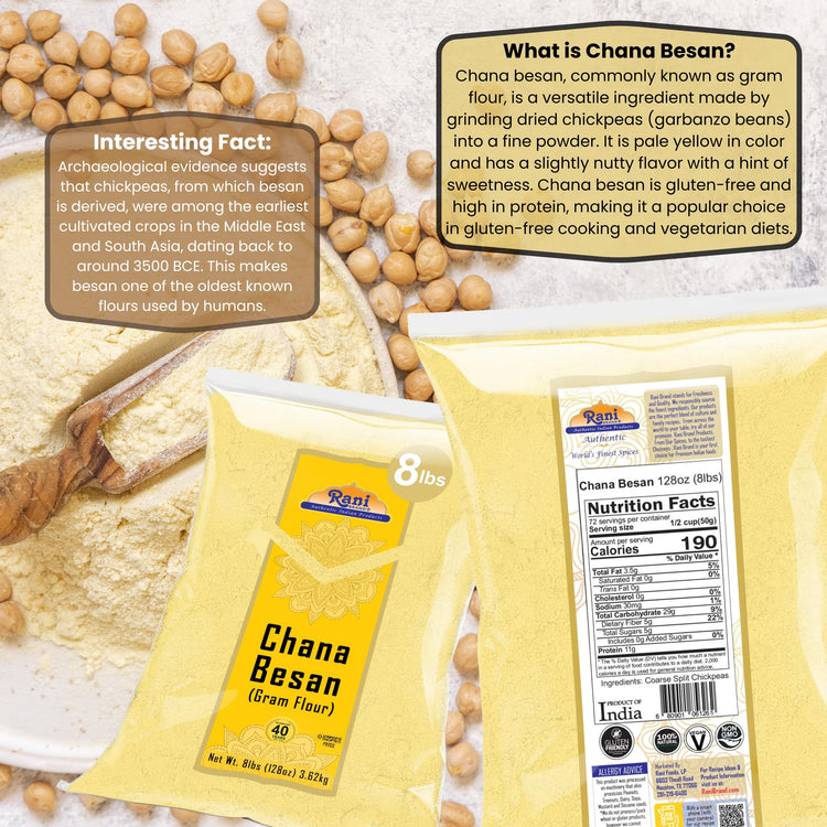 Rani Chana Besan (128 Ounce)