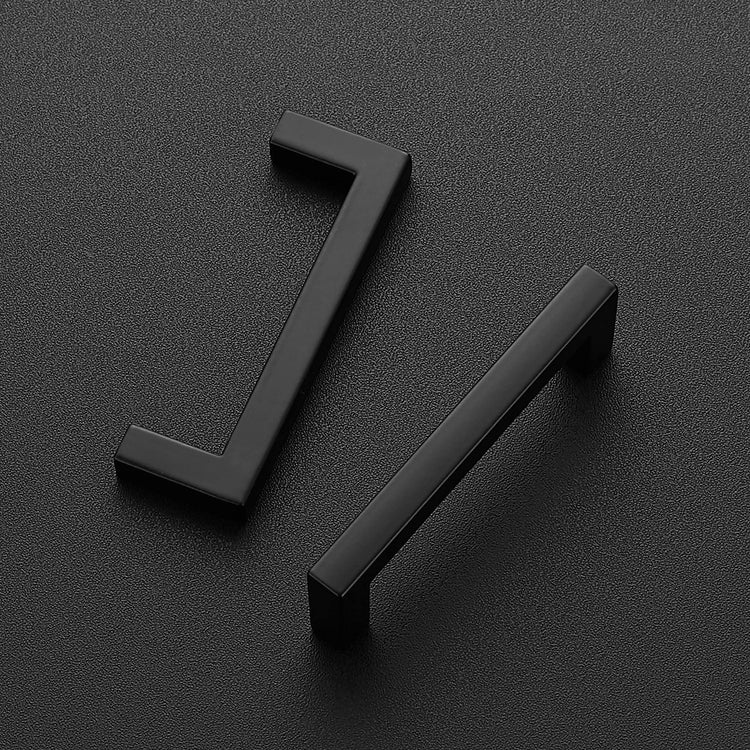 Matte Black Cabinet Handles Solid Cabinet Pulls (45 Count)