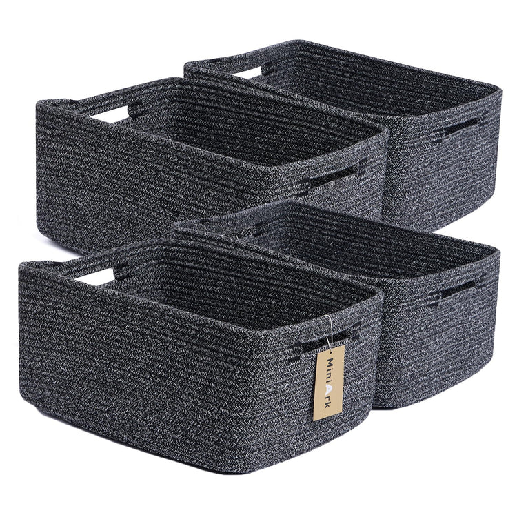 Large Storage Baskets for Organizing (4 Count)