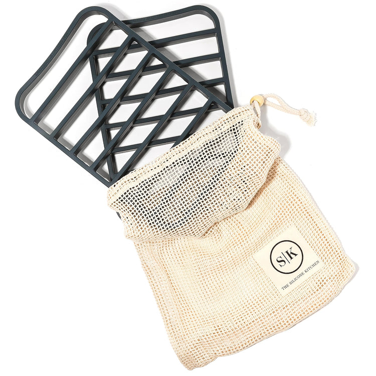 Silicone Roasting Rack Pan Extra Large (2 Count)