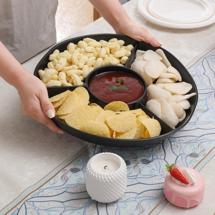 Chip & Dip Serving Tray Set (2 Count)