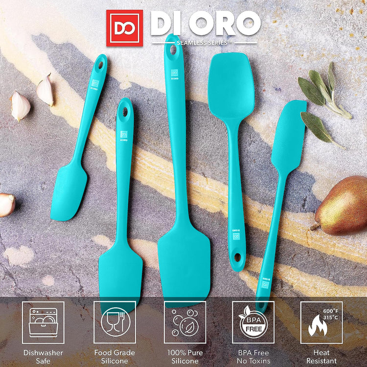DI ORO Silicone Spatula Set (5 Count)