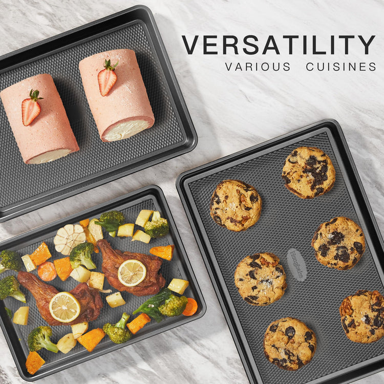 Cookie Sheets for Baking Nonstick (3 Count)