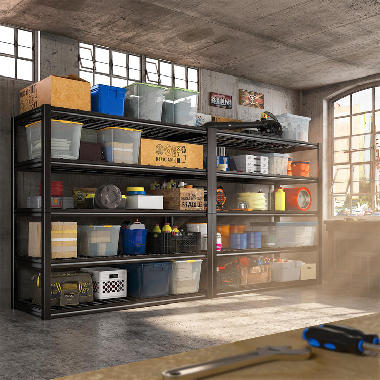 48.2" W Storage Shelves for Garage