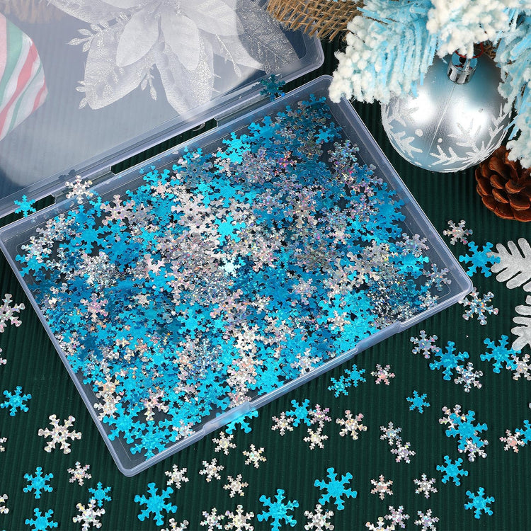 Winter Snowflake Confetti Party Decorations
