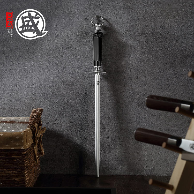 12 Inch Round Diamond Knife Sharpening Rod