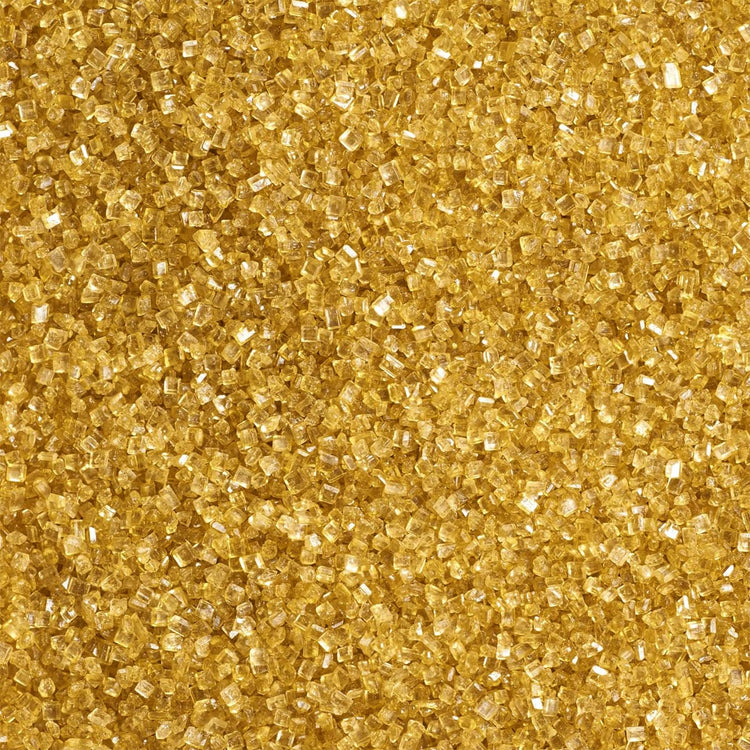 Gold Sanding Sugar for Baking Edible Sparkling Sugar Sprinkles Coarse Sugar Crystals for Baking Topping Cake Cookie Cupcake Topper Ice Cream Decoration Supplies 3.2 OZ (3.2 Ounce)