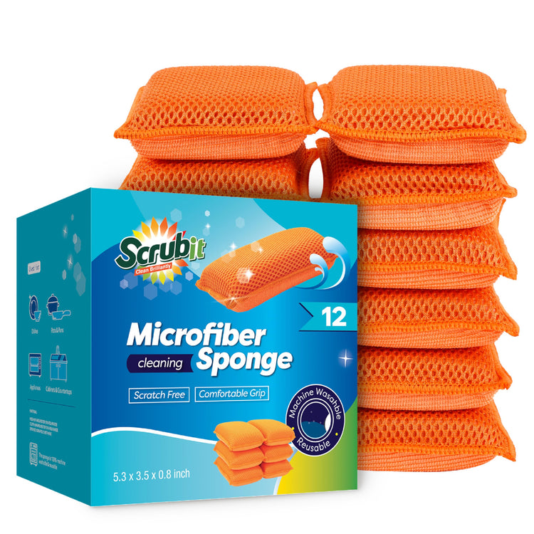 Reusable Sponges for Dishes (12 Count)