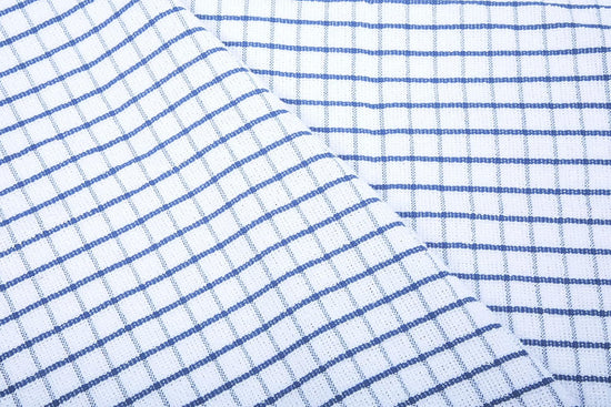 AMOUR INFINI Terry Dish Towels Pack of 4 Highly Absorbent Quick Dry Super Soft 20x28 Inch Kitchen Towel with Hanging Loop for Cleaning & Drying Dishes (Blue) - Nestoria
