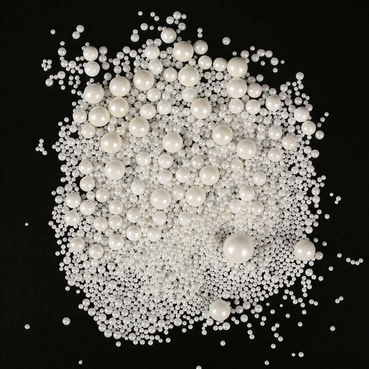 White Pearl Sugar Sprinkles (4.58 Ounce)