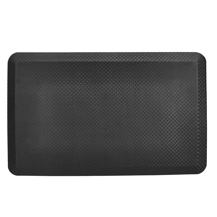 Amazon Basics 3/4" Rectangular Durable Anti-Fatigue Ergo Comfort Standing Mat, 32x20, Black (Previously AmazonCommercial brand)