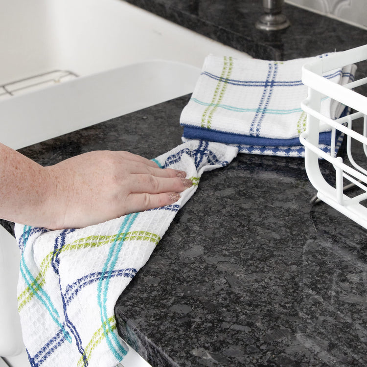 Premium Waffle Dish Cloths (4 Count)