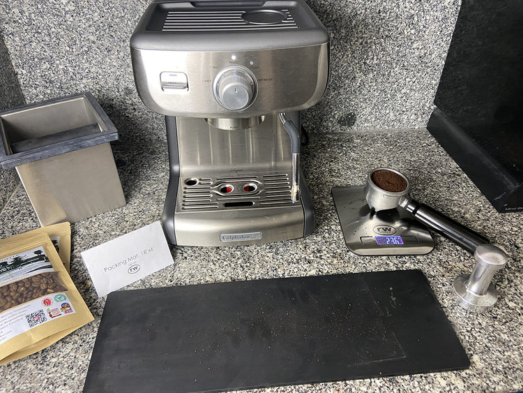 18 x 6 Inch Espresso Tamping Mat