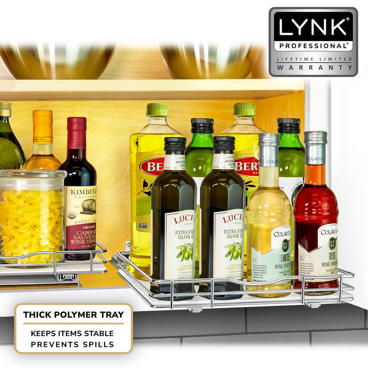 Pull Out Spice Organization for Cabinets
