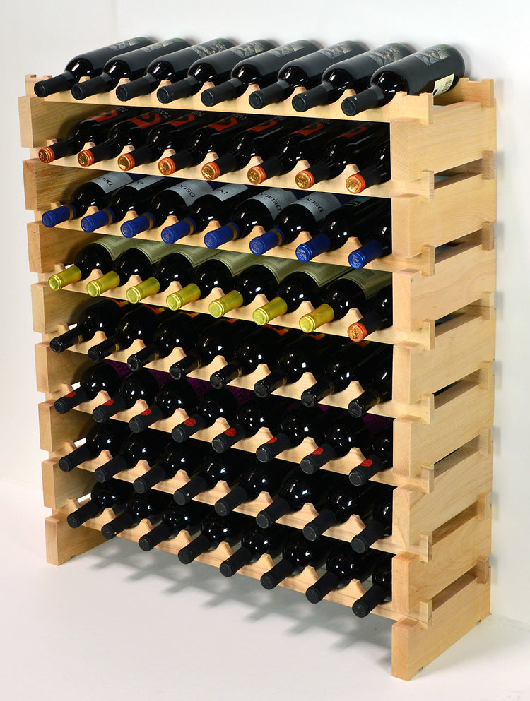 Modular Wine Rack Beechwood 32