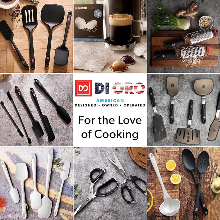 DI ORO Silicone Spatula Set (5 Count)