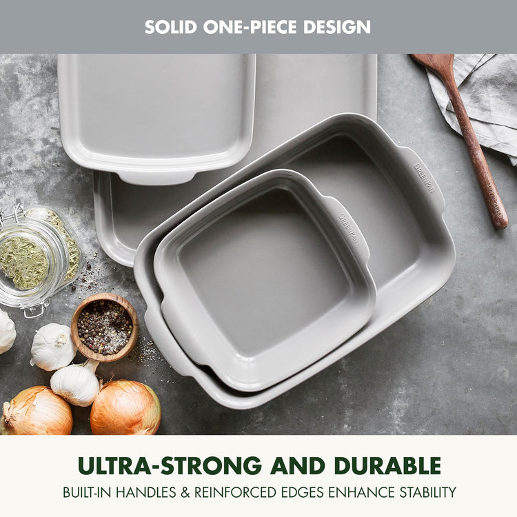 Premiere Ovenware Healthy Ceramic Nonstick 4 Piece Bakeware Set