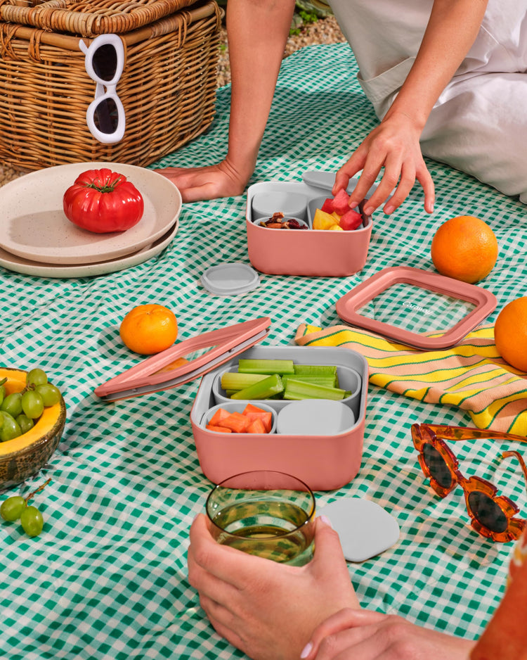 6 Piece Glass Food Storage Container Set (6 Count)