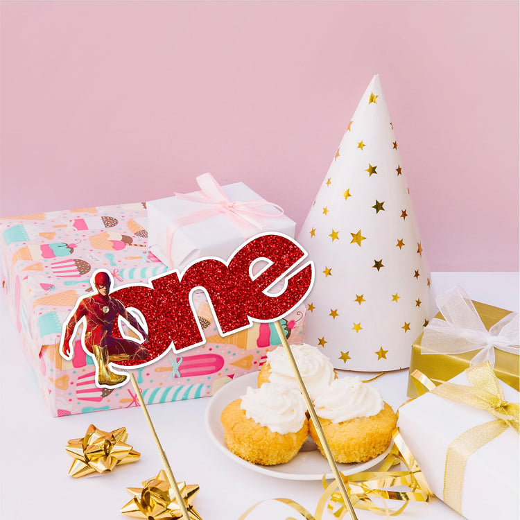 Flsh One Cake Topper