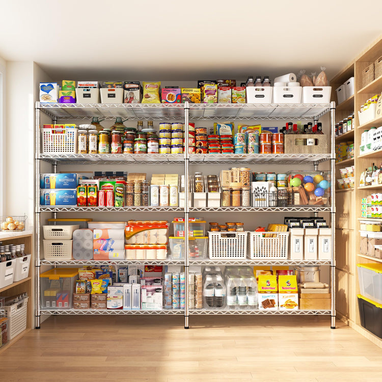 Chrome Metal Shelving