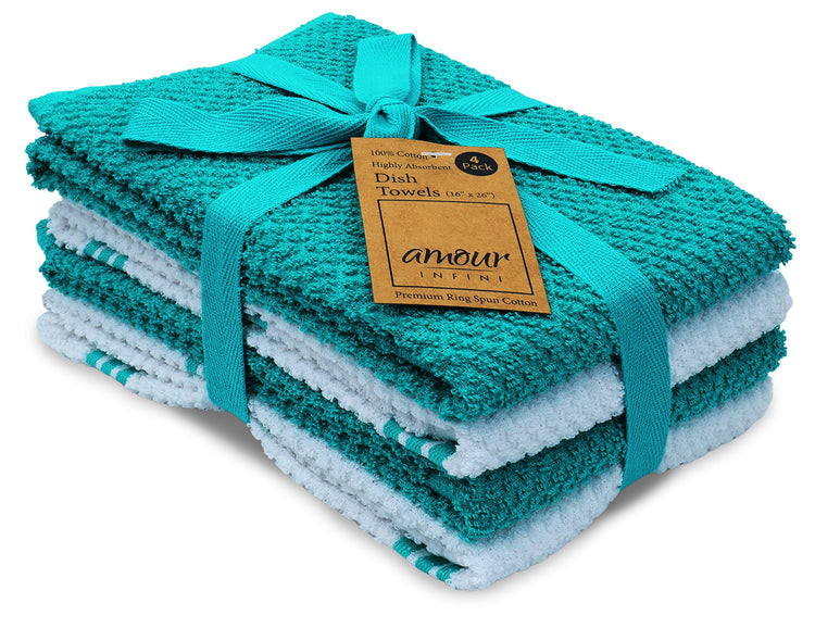 Kitchen Towels Pack of 4 (4 Count)