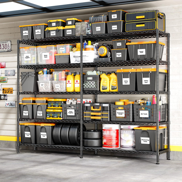 70" W Storage Shelves