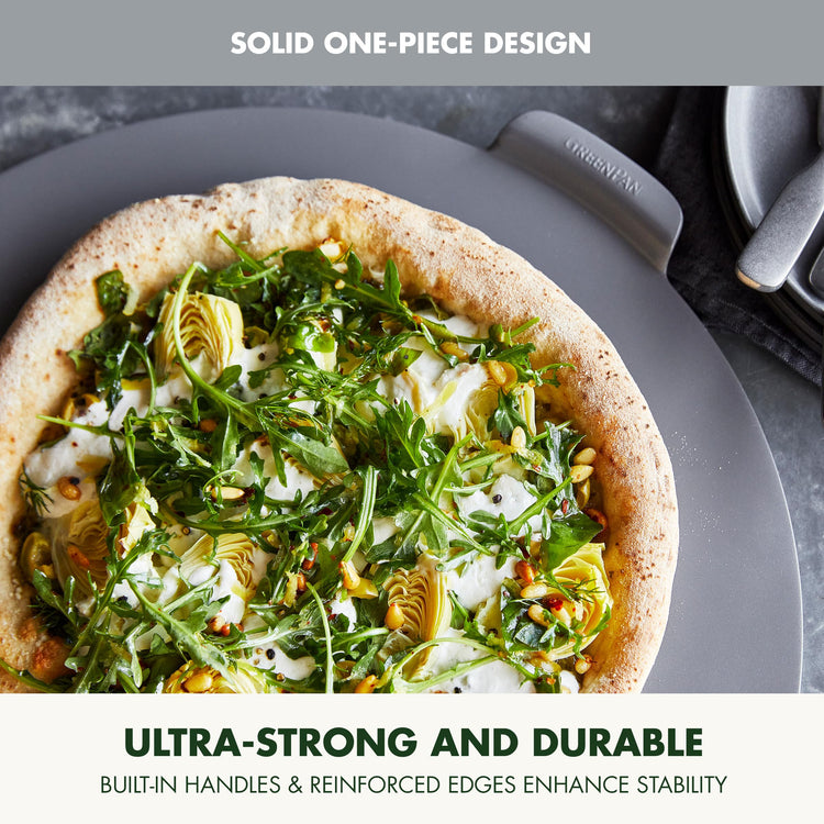 Premiere Ovenware Healthy Ceramic Nonstick 16.5" Pizza Pan