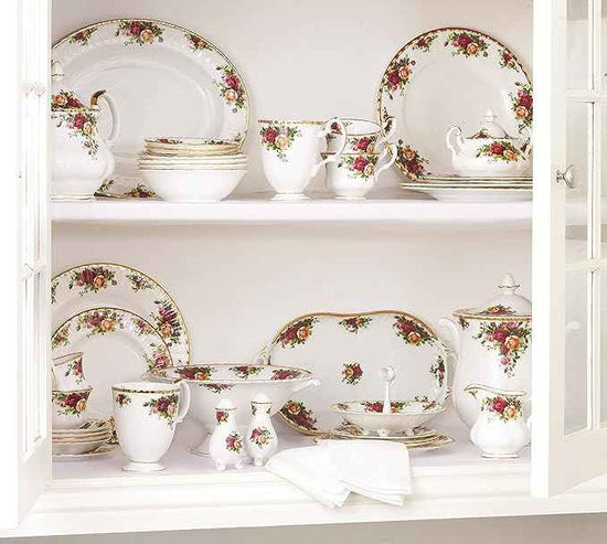 Royal Albert Old Country Roses 9-Piece Tea Set