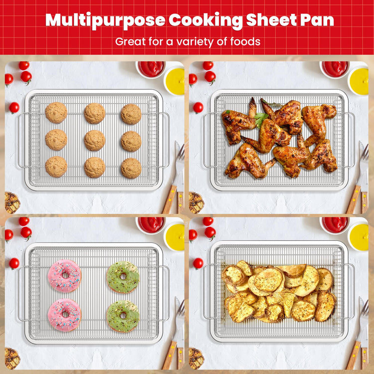 Air Fryer Basket for Oven (2 Count)