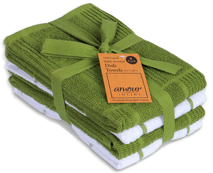 Kitchen Towels Pack of 4 (4 Count)