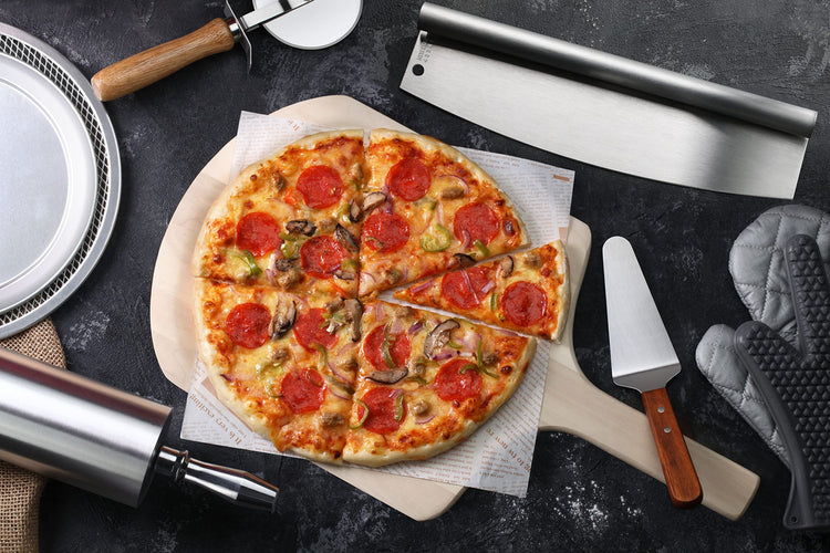 43341 18 8 Stainless Steel Pizza Cutter