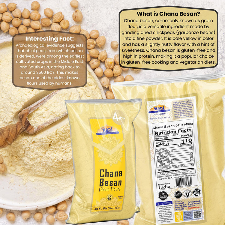 Rani Chana Besan (64 Ounce)