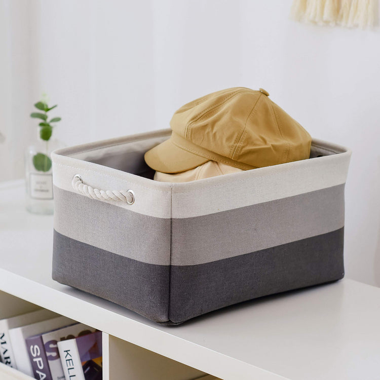 Large Storage Baskets for Shelves (3 Count)