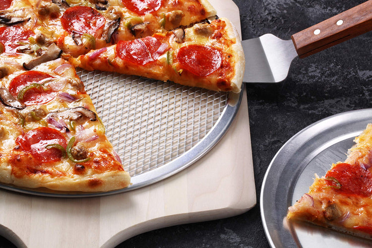 Restaurant Grade Seamless Aluminum Pizza Baking Screen