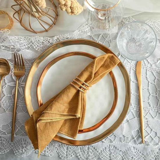 Stone Lain Florian Modern Porcelain Dish Set, 32-Piece Dishes for 8, White