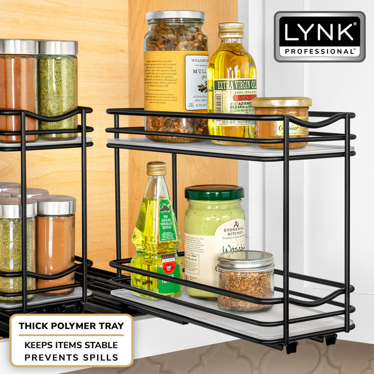 Pull Out Spice Organization for Cabinets