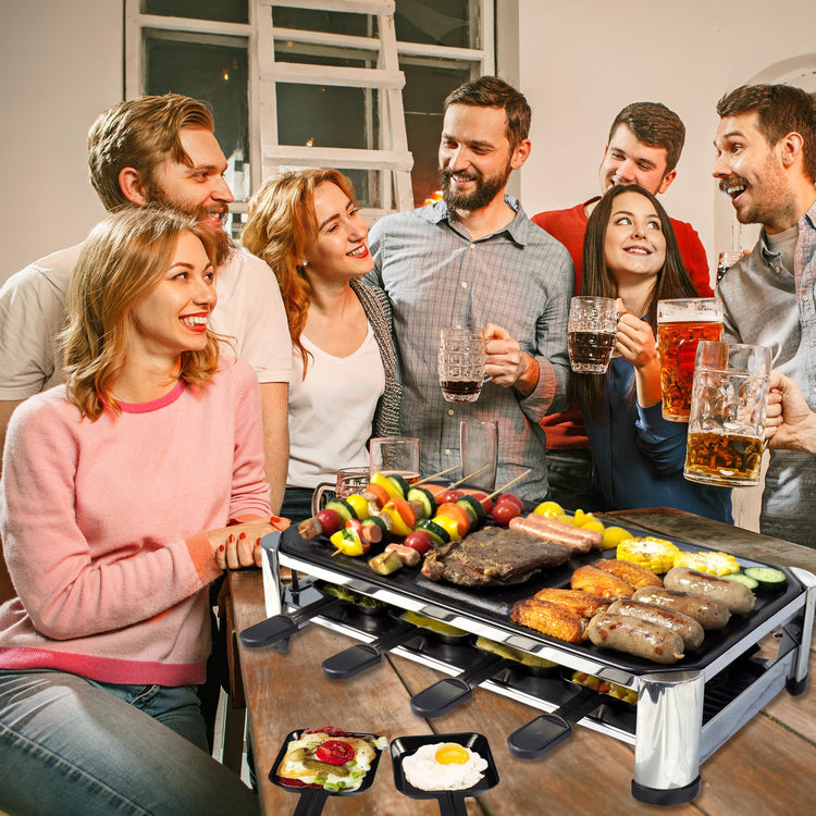 8 Person Raclette Grill