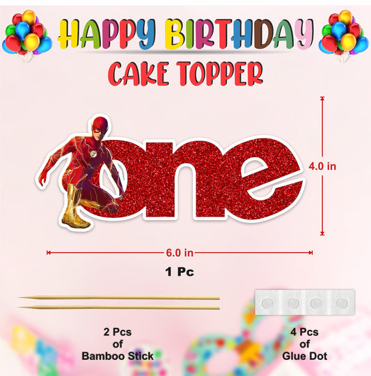 Flsh One Cake Topper