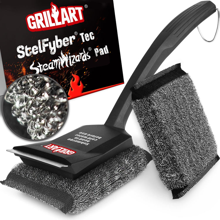 SteamWizards Grill Brush Bristle Free (20 Count)