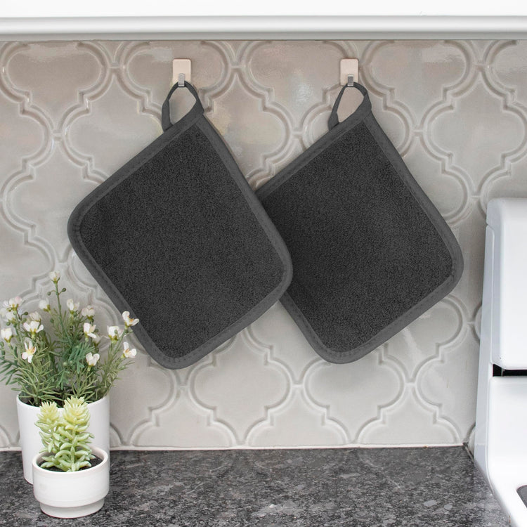 Terry Potholder & Hot Pad (4 Count)
