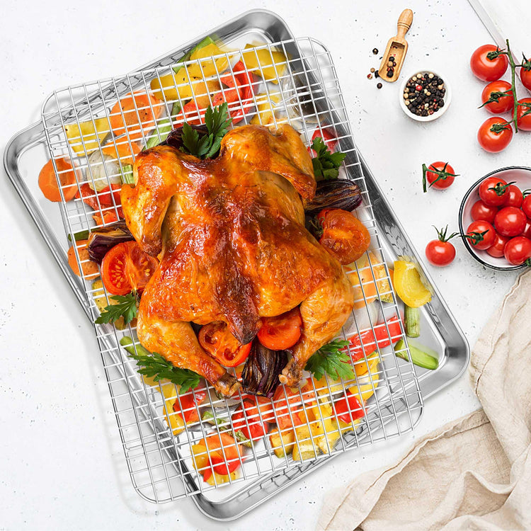 Cookie Sheets with Cooling Racks (2 Count)