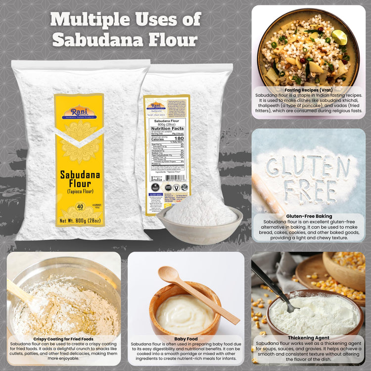 Rani Sabudana Flour (28 Ounce)